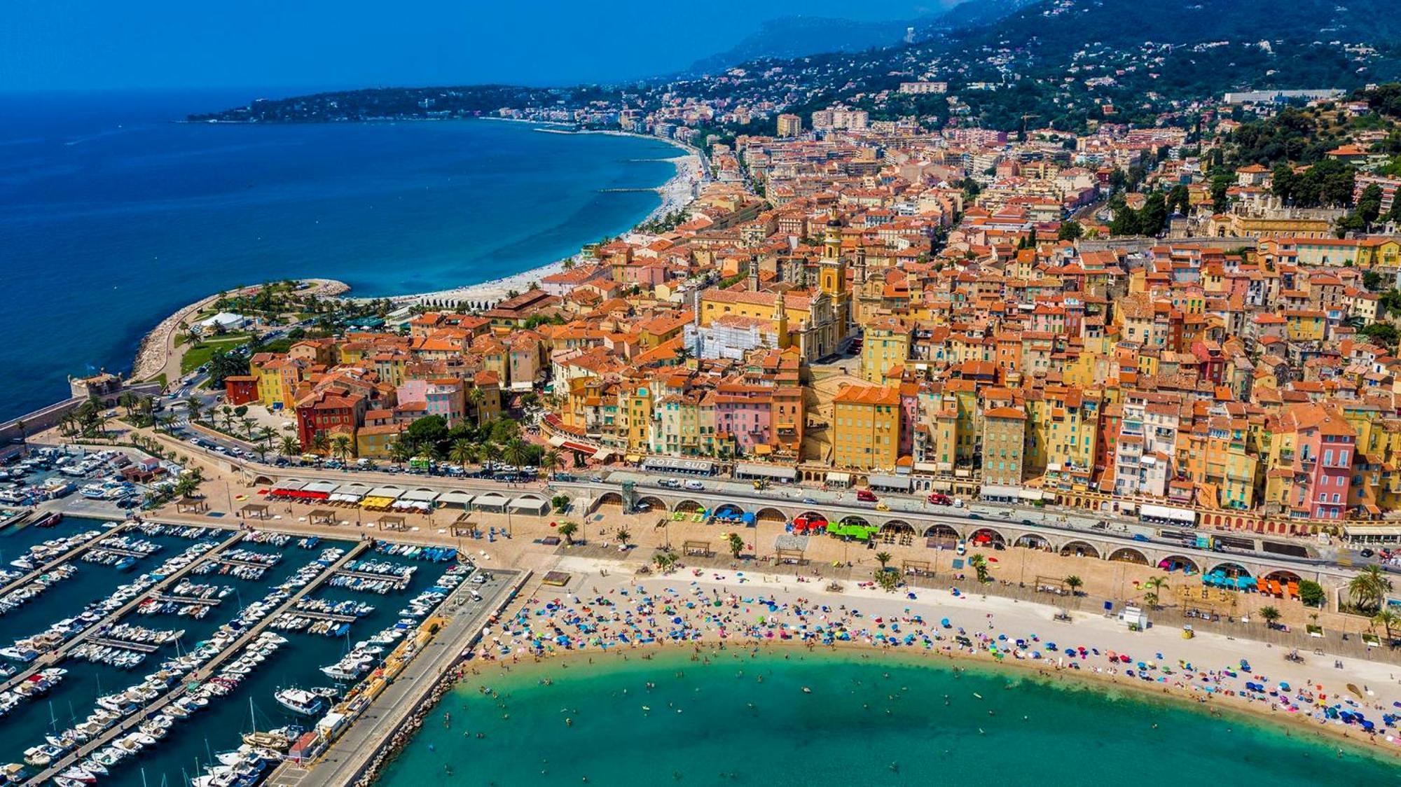 Menton # Monaco - F1 Gp - 4 Persons - Sea View - New - Parking - Clim - Premium - Beach And Sun Dış mekan fotoğraf